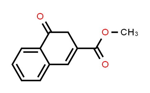 CAS No. 118588-46-8, 2-Naphthalenecarboxylic acid, 3,4-dihydro-4-oxo-, methyl ester