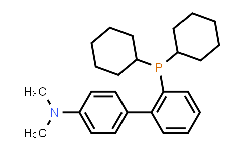 CAS No. 1185899-00-6, 2'-(Dicyclohexylphosphino)-N,N-dimethyl[1,1'-biphenyl]-4-amine