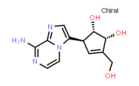 CAS No. 1186073-08-4, (1S,2R,5S)-5-(8-Aminoimidazo[1,2-a]pyrazin-3-yl)-3-(hydroxymethyl)cyclopent-3-ene-1,2-diol