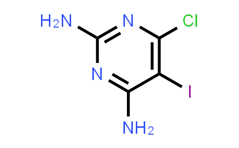 CAS No. 1186093-86-6, 6-Chloro-5-iodopyrimidine-2,4-diamine