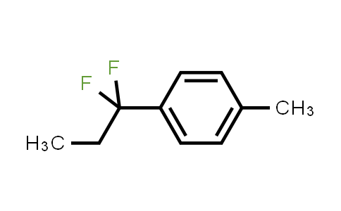 CAS No. 1186194-63-7, 1-(1,1-Difluoropropyl)-4-methylbenzene
