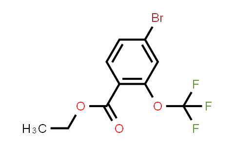 CAS No. 1186195-27-6, Ethyl 4-bromo-2-(trifluoromethoxy)benzoate