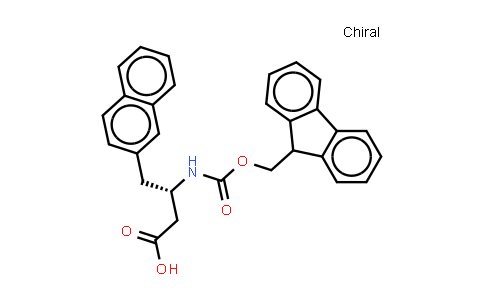 CAS No. 1186216-21-6, Fmoc-(S)-3-amino-4-(2-naphthyl)-butyric acid