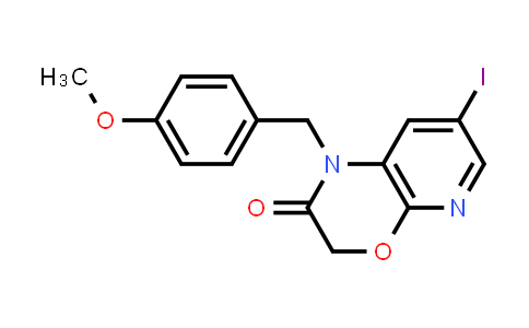 1186310-81-5 | 7-Iodo-1-(4-methoxybenzyl)-1H-pyrido[2,3-b][1,4]oxazin-2(3H)-one