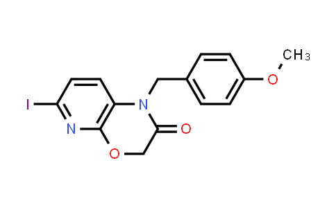 1186310-96-2 | 6-Iodo-1-(4-methoxybenzyl)-1H-pyrido[2,3-b][1,4]oxazin-2(3H)-one