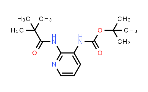 1186311-23-8 | tert-Butyl (2-pivalamidopyridin-3-yl)carbamate