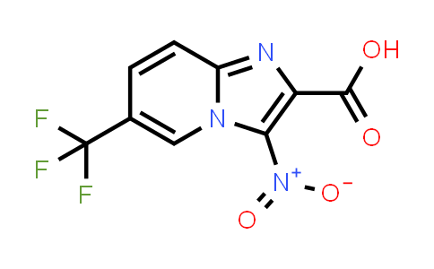 CAS No. 1186405-07-1, 3-Nitro-6-(trifluoromethyl)imidazo[1,2-a]pyridine-2-carboxylic acid
