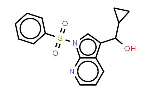 MC509732 | 1186502-02-2 | 1H-Pyrrolo[2,3-b]pyridine-3-methanol, a-cyclopropyl-1-(phenylsulfonyl)-