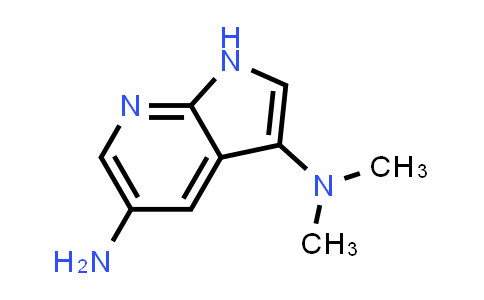 CAS No. 1186502-09-9, 1H-Pyrrolo[2,3-b]pyridine-3,5-diamine, N3,N3-dimethyl-