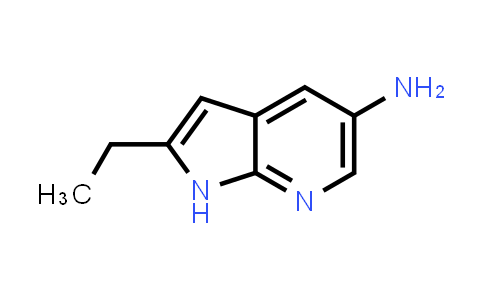 CAS No. 1186502-18-0, 1H-Pyrrolo[2,3-b]pyridin-5-amine, 2-ethyl-