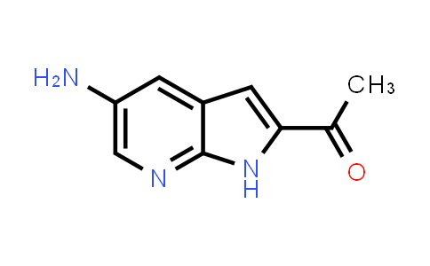 CAS No. 1186502-34-0, Ethanone, 1-(5-amino-1H-pyrrolo[2,3-b]pyridin-2-yl)-