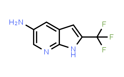 CAS No. 1186502-40-8, 1H-Pyrrolo[2,3-b]pyridin-5-amine, 2-(trifluoromethyl)-