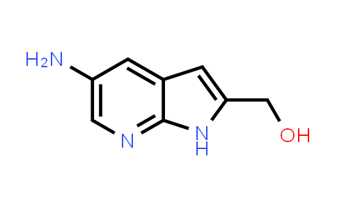 CAS No. 1186502-49-7, 1H-Pyrrolo[2,3-b]pyridine-2-methanol, 5-amino-
