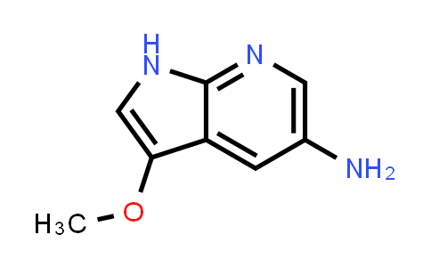 CAS No. 1186502-72-6, 1H-Pyrrolo[2,3-b]pyridin-5-amine, 3-methoxy-