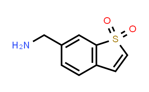 CAS No. 1186519-56-1, 6-(Aminomethyl)benzo[b]thiophene 1,1-dioxide