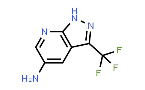CAS No. 1186608-81-0, 3-(Trifluoromethyl)-1h-pyrazolo[4,5-e]pyridin-5-amine