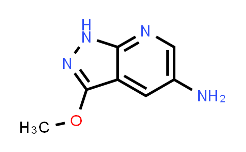 CAS No. 1186609-65-3, 3-Methoxy-1H-pyrazolo[3,4-b]pyridin-5-amine
