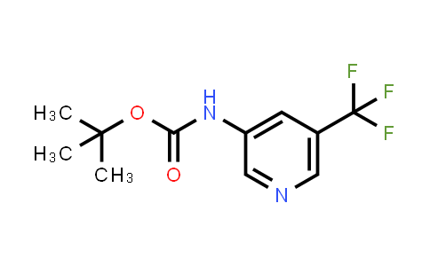 CAS No. 1187055-61-3, tert-Butyl N-[5-(trifluoromethyl)pyridin-3-yl]carbamate
