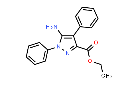 CAS No. 1187172-27-5, ethyl 5-amino-1,4-diphenyl-1H-pyrazole-3-carboxylate