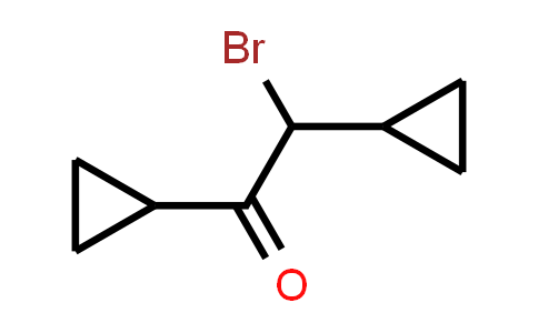 CAS No. 1187384-08-2, 2-Bromo-1,2-dicyclopropylethan-1-one