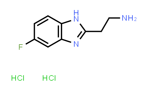 CAS No. 1187582-42-8, 2-(5-Fluoro-1H-benzo[d]imidazol-2-yl)ethan-1-amine dihydrochloride