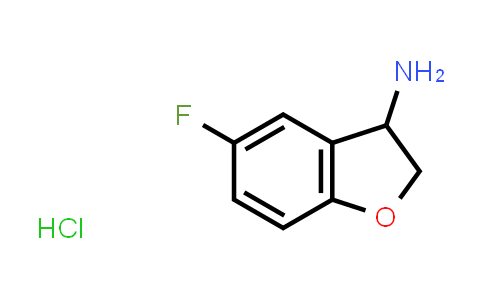 CAS No. 1187927-83-8, 5-Fluoro-2,3-dihydro-1-benzofuran-3-amine hydrochloride