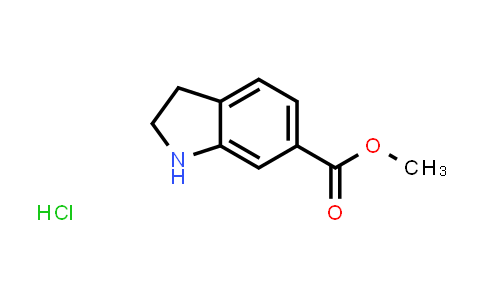 CAS No. 1187928-05-7, Methyl indoline-6-carboxylate hydrochloride