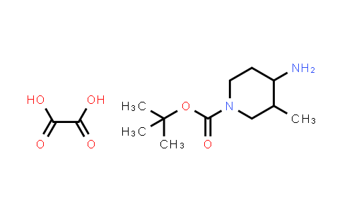 CAS No. 1187928-30-8, tert-Butyl 4-amino-3-methylpiperidine-1-carboxylate oxalate