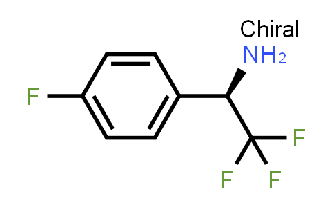 CAS No. 1187928-45-5, (R)-2,2,2-trifluoro-1-(4-fluorophenyl)ethanamine