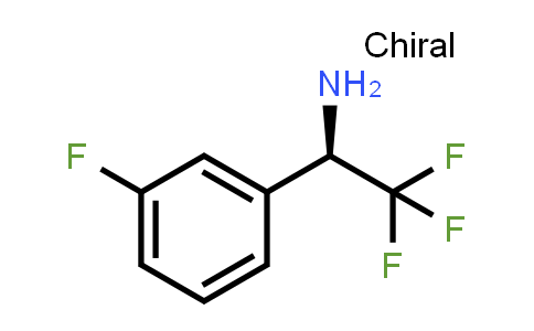CAS No. 1187928-53-5, (R)-2,2,2-trifluoro-1-(3-fluorophenyl)ethanamine