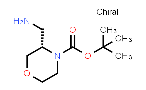 CAS No. 1187929-79-8, tert-Butyl (S)-3-(aminomethyl)morpholine-4-carboxylate