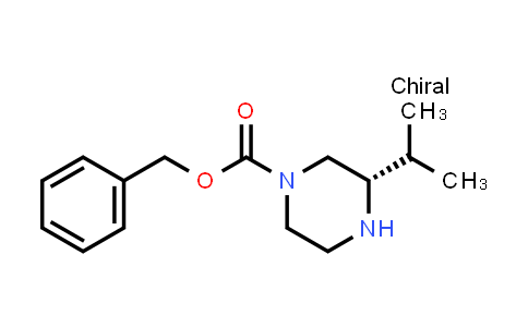 CAS No. 1187930-14-8, (S)-1-Cbz-3-isopropyl-piperazine