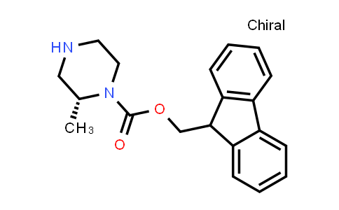 CAS No. 1187930-73-9, (R)-(9H-fluoren-9-yl)methyl 2-methylpiperazine-1-carboxylate