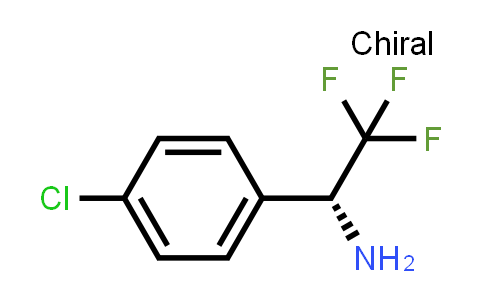 CAS No. 1187931-01-6, (R)-1-(4-chlorophenyl)-2,2,2-trifluoroethanamine
