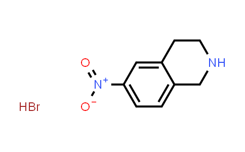 CAS No. 1187932-26-8, 6-Nitro-1,2,3,4-tetrahydroisoquinoline (hydrobromide)