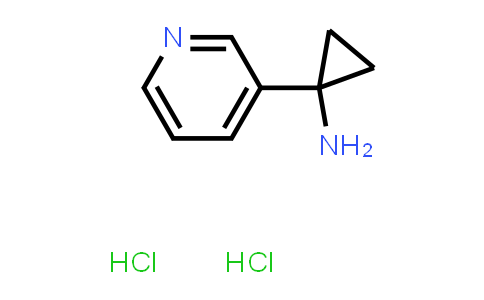 CAS No. 1187932-50-8, 1-(Pyridin-3-yl)cyclopropanamine dihydrochloride