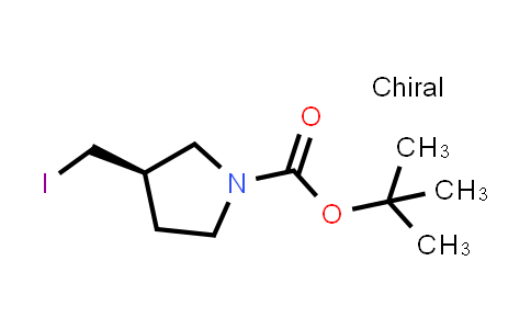 CAS No. 1187932-69-9, tert-Butyl (R)-3-(iodomethyl)pyrrolidine-1-carboxylate