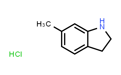 CAS No. 1187933-32-9, 6-Methylindoline hydrochloride