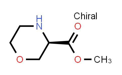 CAS No. 1187933-47-6, Methyl (R)-morpholine-3-carboxylate
