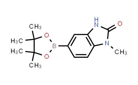 CAS No. 1187968-73-5, 1-Methyl-5-(4,4,5,5-tetramethyl-1,3,2-dioxaborolan-2-yl)-1,3-dihydro-2H-benzo[d]imidazol-2-one