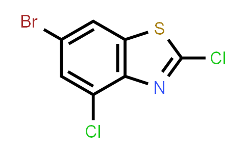 CAS No. 1188053-85-1, 6-Bromo-2,4-dichlorobenzo[d]thiazole