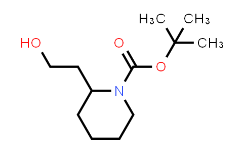 CAS No. 118811-03-3, tert-Butyl 2-(2-hydroxyethyl)piperidine-1-carboxylate