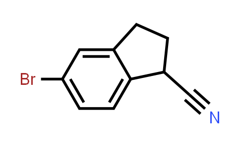CAS No. 1188174-30-2, 5-Bromo-2,3-dihydro-1H-indene-1-carbonitrile