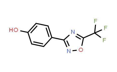 CAS No. 118828-15-2, 4-[5-(Trifluoromethyl)-1,2,4-oxadiazol-3-yl]phenol