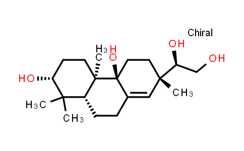 CAS No. 1188282-00-9, (2S,4aS,4bR,7R,8aR)-2-[(1R)-1,2-Dihydroxyethyl]-3,4,4b,5,6,7,8,8a,9,10-decahydro-2,4b,8,8-tetramethyl-4a,7(2H)-phenanthrenediol