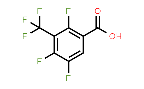 CAS No. 118829-14-4, 2,4,5-Trifluoro-3-(trifluoromethyl)benzoic acid