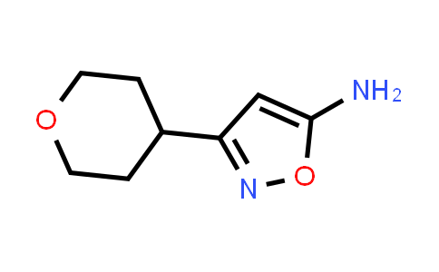 CAS No. 1188908-57-7, 3-(Tetrahydro-2H-pyran-4-yl)isoxazol-5-amine