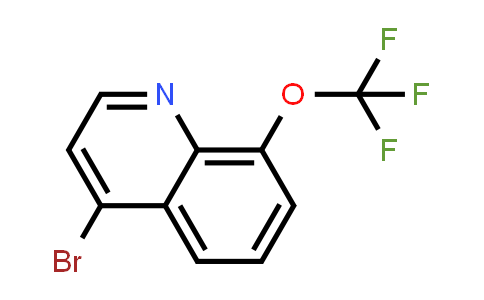 CAS No. 1189105-60-9, 4-Bromo-8-(trifluoromethoxy)quinoline