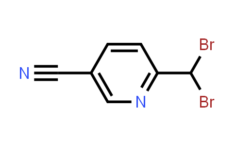 CAS No. 1189128-09-3, 6-(Dibromomethyl)nicotinonitrile