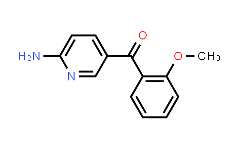 CAS No. 1189327-30-7, (6-Aminopyridin-3-yl)(2-methoxyphenyl)methanone